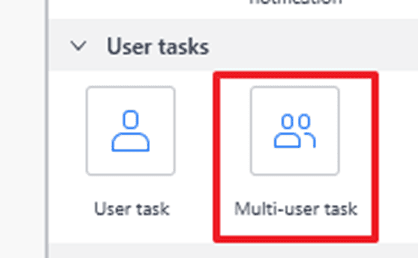 Multi user task option